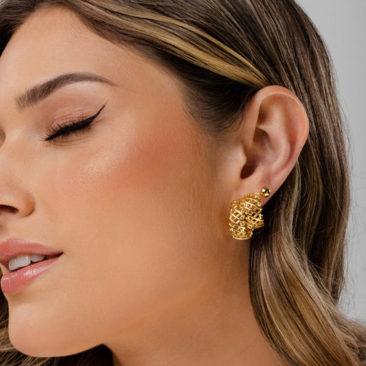 golden earrings